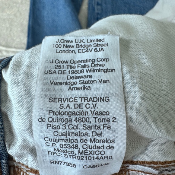 Madewell Frayed Hem Blue Women Jeans - Picture 10 of 11